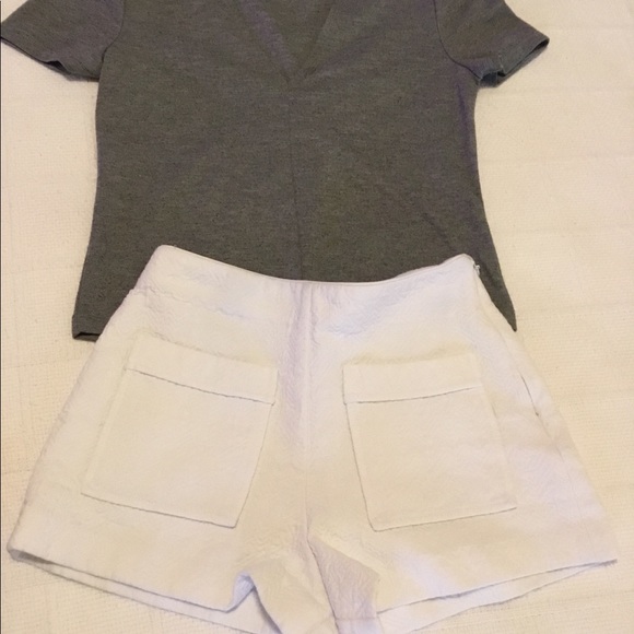 Zara Bundle 3 piece top,skirt short & short Xs /S - Picture 6 of 7